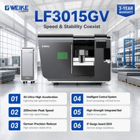 Machine à découpe laser fibre CNC GWEIKE 6000W pour la découpe industrielle de tôles et plaques en acier inoxydable et la fabrication de prototypes