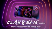 Console de jeu portable MSI Claw 8 EX AI+ 2026, version chinoise, Intel G3 Extreme, 32 Go de mémoire LPDDR5, SSD de 1 To, écran 8 pouces 120 Hz, Wi-Fi 7