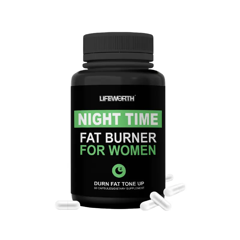 LIFEWORTH OEM/ODM 100% Natural Herbal Supplement Vegan White Kidney Bean Weight Loss Capsules Night Time Fat Burner Capsules