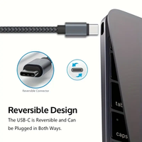 Cable de Carga USB de Nailon Trenzado de Alta Calidad de 2m (6 pies) para Teléfono, Carga Rápida de 2.4A, Directo de Fábrica para Dispositivos Tipo-C, 2026