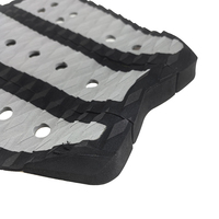 Tapis de planche de surf personnalisés en EVA, 3 pièces, texture rhombique, pour une adhérence optimale sur planches de surf par temps humide