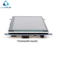 ZKDisplay 5 İnç Kapasitif Dokunmatik Monitör 800x480 IPS Panel LCD Dokunmatik Ekran, USB Arayüzlü Raspberry Pi 3/4 Model B için