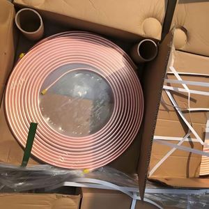 Purple Copper <b>Pipe</b> TP2 <b>Air</b> <b>Conditioning</b> Refrigeration Coil Welding Wholesale - Product Image 3