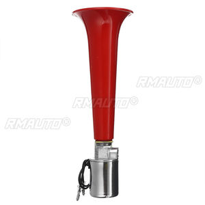 1/2 Piezas Bocina de Aire Universal para Auto de 180 dB, 12V/24V, 180 Hertzios, Bocina de Trompeta Única con Compresor para Camiones, Autos y Automóviles - Product Image 5