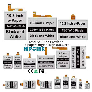 Modul Layar EPD Hipoink 2,66 Inci 2 3 4 Warna dengan Antarmuka SPI Sudut Pandang 180 Derajat Zhejiang - Product Image 2