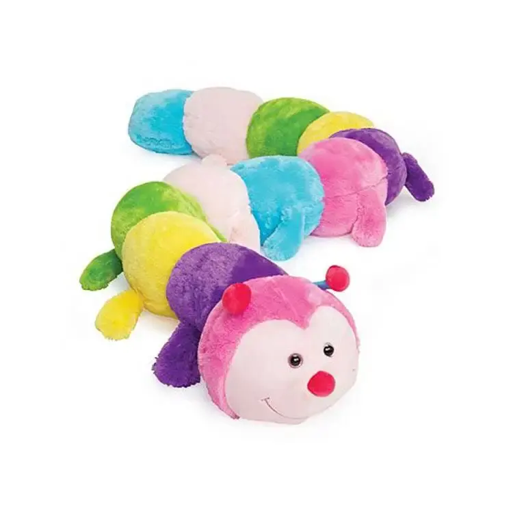 New design wholesale caterpillar 180cm peluches big jumbo soft giant stuffed large caterpillar plush soft toy