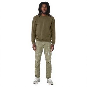 Sweat-shirt décontracté pour homme à col rond, en tissu polaire doux de qualité supérieure, personnalisation de marque, fournisseur de vêtements en gros, directement de l'usine - Product Image 5