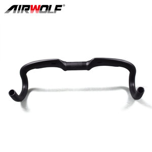 400/420/440mm noir carbone vélo de route guidon vélo barres de chute 31.8 cyclisme guidon Dropbars - Product Image 3