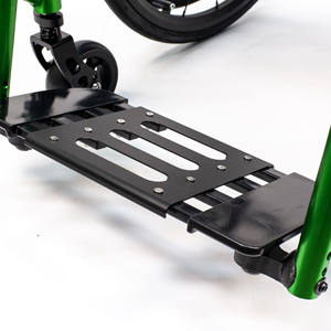 Silla de Ruedas Manual Deportiva Ligera de Acero de Alta Resistencia con Marco Rígido Grande de 5XL, Clase II, 1 Año de Garantía - Product Image 5