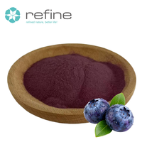 Extrait de Myrtille Biologique Naturel en Poudre Refine Supply 5%-25% Anthocyanes