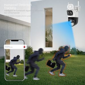 Câmera de Luz Preta à Prova d'Água IP66 4G para Monitoramento Remoto de Telefone Móvel com Visão Noturna e Alarme de Voz - Product Image 3