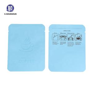 Kunden spezifischer Großhandel recycelbar 3 Side Seal Kaffee beutel Verpackung Pulver beutel Für Kaffee verpackungen - Product Image 6