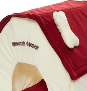 Pawise मल्टी-कलर आरामदायक धोने योग्य कोलैप्सिबल स्वीट होम फ़ोल्ड करने योग्य अल्ट्रा सॉफ्ट फोम पेट डॉग हाउस आउटडोर ट्रैवल हाइकिंग के लिए - Product Image 4