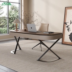 <span class=keywords><strong>Escritorio</strong></span> de Oficina con Acabado en Nogal Premium con 2 Cajones Grandes de Almacenamiento, Adecuado <span class=keywords><strong>para</strong></span> Oficinas en Casa y Estaciones de Trabajo Comerciales - Product Image 4