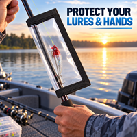 Étuis de protection transparents en PVC personnalisés pour leurres de pêche, hameçons et leurres, pour accessoires de canne à pêche