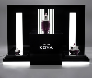 Customizable Modern Eco-Friendly Acrylic LED Light <strong>Display</strong> Stand Desktop Luminous <strong>Rack</strong> Shelf - Product Image 1