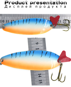 Nouveau leurre en métal OEM 32g, couleur personnalisée, cuillère, spinner dur, lame pailletée, appât vierge pour la pêche au bar en eau douce et en eau salée - Product Image 3