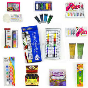 Pigmento Acrílico 4ml 8 Frascos Conjuntos, Kit de Acrílico <span class=keywords><strong>para</strong></span> Pintura a Mano de Niños, Pintura sobre Piedra - Product Image 4