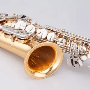 Saxophone alto professionnel en gros bon marché saxophone alto en mib populaire