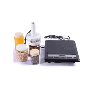 DL-500E portable manual high frequency handheld plastic bottle aluminum foil induction sealer is suitable for 20-100mm bottles