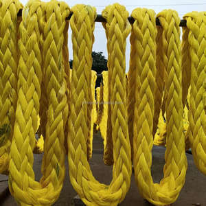 10mm 14mm 16mm Emballage Cordage 12 Brins Cordes Synthétiques Élever Escalade Tressé UHMWPE Corde Marine Fournitures Toutes Les Cordes Marines - Product Image 3