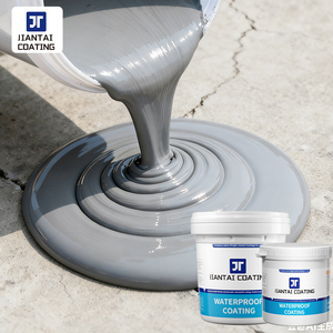 ซ่อมหลังคารั่วซึมด้วยสารเคลือบกันน้ำชนิดน้ำ  น้ำยาเคลือบกันน้ำโพลียูรีเทนชนิดส่วนประกอบเดียวประสิทธิภาพสูง - Product Image 1