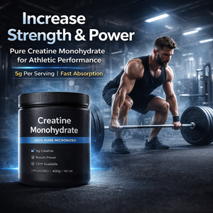 Creatina Monohidratada em Pó Sem Sabor 10g por Porção |   Suplemento 100% Puro para Aumento de Força Muscular para Mulheres |   Direto da Fábrica - Product Image 3