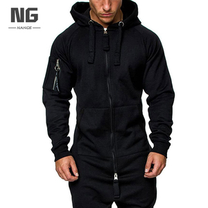 <span class=keywords><strong>Tute</strong></span> da <span class=keywords><strong>uomo</strong></span> in pile caldo invernale all'ingrosso <span class=keywords><strong>tute</strong></span> da <span class=keywords><strong>uomo</strong></span> con Design Casual con cerniera in tinta unita personalizzate - Product Image 3