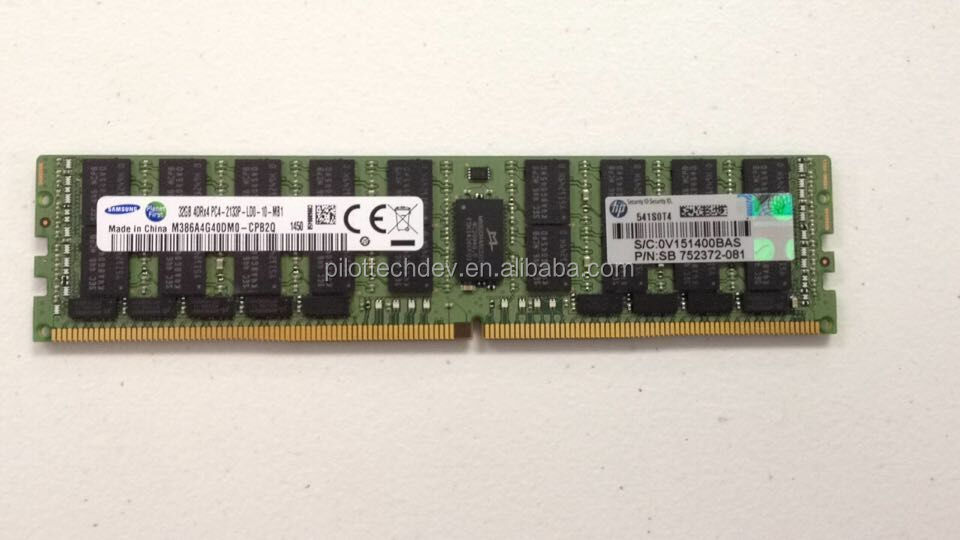 HP 32GB PC4-2133P DDR4-17000 RDIMM Server Memory - 728629-B21, 774175-001, 752370-091