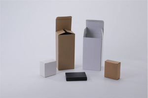 Tùy chỉnh hộp sóng trắng Bao bì nhỏ lô nhỏ phổ quát hộp các tông màu trắng hộp giấy tùy chỉnh - Product Image 4