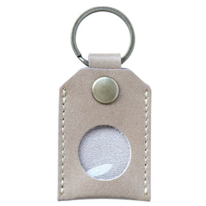 Cross-border pet hair storage cover, PU <b>leather</b> <b>keychain</b>, cartoon cat and dog hair storage bag, pet hair souvenir bag - Product Image 5