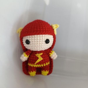 CHANGXU CRAFT Portachiavi Fatto a Mano Dipinto a Mano con Personaggio Anime Retrò Carino <span class=keywords><strong>in</strong></span> Lana a Quattro Linee all'Uncinetto, Ciondolo Decorativo per Borsa - Product Image 3