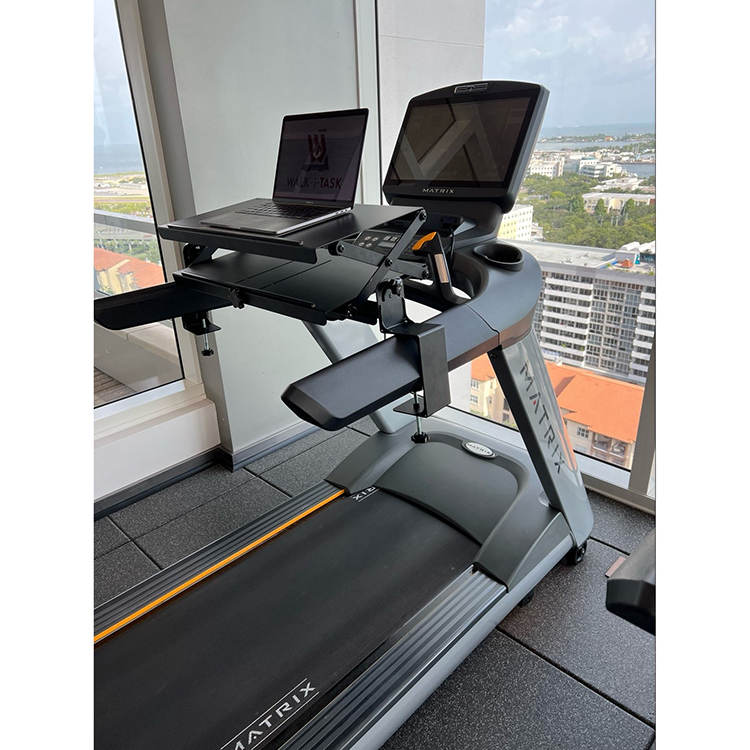Support De Tablette Universel Pour Tapis De Course Et Vélo - Fixation Par Serrage, Acrylique Transparent - Pour Salle De Sport Ou Maison