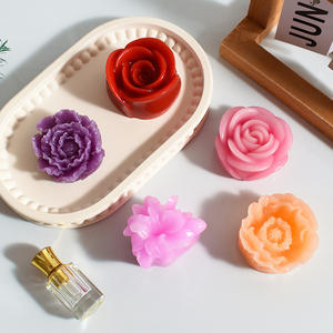 <span class=keywords><strong>Moule</strong></span> en silicone 3D DIY pour roses en résine époxy, bougies d'aromathérapie, moules en résine pour roses en gros pour artisanat - Product Image 4