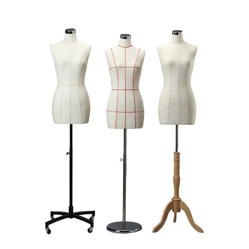 Wholesale Female Size Model Dress Form Foam Adjustable Dressmakers Pin Tailor Mannequin for Tailoring