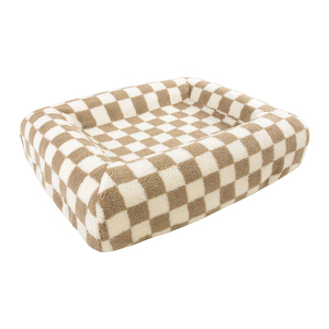 Großhandel Ortho pä dische Schaum Hunde bett Abnehmbare 2-lagige Abdeckung Quadrat Wasch bar und beständig für große Hunde Luxus Haustier bett - Product Image 2