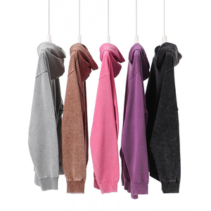 <span class=keywords><strong>Felpa</strong></span> <span class=keywords><strong>con</strong></span> <span class=keywords><strong>Cappuccio</strong></span> Oversize in French Terry 370 GSM di Alta Qualità, Effetto Vintage e Logo Personalizzato Stampato - Product Image 3