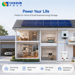 แบตเตอรี่ลิเธียม Chasun <span class=keywords><strong>HOPE</strong></span> 5.0L-B1 5kWh 51.2V LiFePO4 98% DoD 6000 รอบการใช้งาน ระบบโซลาร์เซลล์แบบไฮบริดติดผนังออลอินวันสำหรับบ้าน - Product Image 3