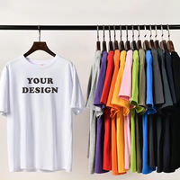 Vente en gros de t-shirts de haute qualité personnalisés avec le logo de votre marque 100% coton t-shirts blancs pour hommes t-shirts unis décontractés pour hommes t-shirts personnalisés