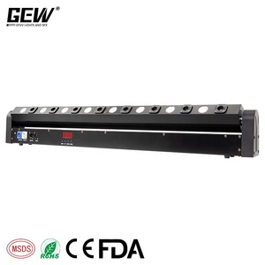 Gevv thiết bị chiếu sáng sân khấu 8 chùm + 8 Lazer <span class=keywords><strong>DMX</strong></span> chùm tia laser màu đỏ di chuyển ánh sáng đầu cho DJ câu lạc bộ đêm bên Disco hiển thị - Product Image 6