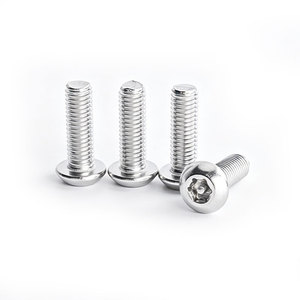 Tornillos y Pernos de Seguridad Antirrobo de Acero Inoxidable, Cabeza Plana, Métricos M3-M10 - Product Image 4