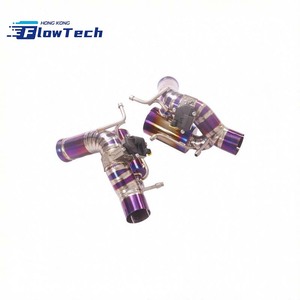 Sistema de Escape Trasero con Válvulas de Titanio y Revestimiento Cerámico Morado para Ferrari 296 GTB/GTS F171 3.0T V6, Instalación Directa - Product Image 3