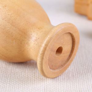 Dispositivo de Moxibustión de Madera de Caucho, Jarra Fuyang, Piedra Bian, Olla de Madera para Moxibustión, Herramientas Tradicionales de Terapia al por Mayor - Product Image 4