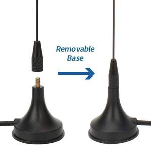 Gain đài phát thanh ăng ten UT-108UV hiệu suất cao SMA-Nữ BĂNG TẦN KÉP UHF/VHF cho Baofeng đài phát thanh Walkie-Talkie UV-5R BF-888S - Product Image 5