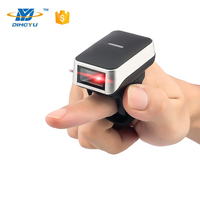 Lecteur de codes-barres sans fil Dyscan 1D Ring BT 5.0, mini lecteur POS portable à porter sur le doigt
