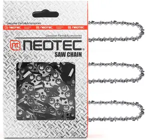 Augo NEO-TEC 14 Inch Chainsaw Chain - S52 - .050" Gauge, 3/8" Low Profile Pitch, 52 Drive Links Pole Saw Chain