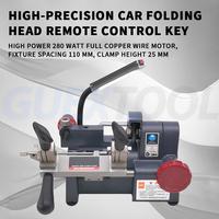 Máquina horizontal de copiado y grabado de llaves, modelo D28, alimentación manual, espaciado de 110 mm, abrazadera plegable, 220 V, 280 W, motor de cobre puro, punta de 25 mm