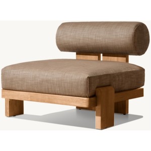 Ngoài trời ban công đồ nội thất thủ công-crafted màu sắc tự nhiên rắn gỗ tếch sofa Set - Product Image 3