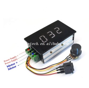 Controlador de Velocidad de Motor de CC Ajustable con Pantalla Digital, Regulador PWM de 6-60V 20A, <span class=keywords><strong>6V</strong></span> 12V 24V 48V 2000W, Avance y Retroceso - Product Image 6