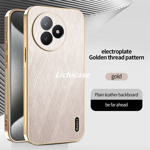 Lichicase en <span class=keywords><strong>Vogue</strong></span> cuero texturizado piel lisa accesorio móvil para Redmi K80 Ultra funda de teléfono personalizada - Product Image 3